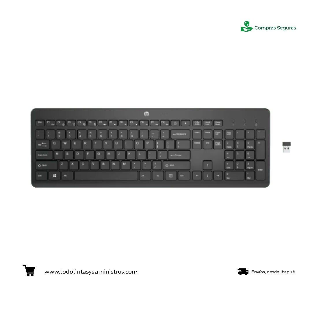 Teclado Hp 230 Inalámbrico