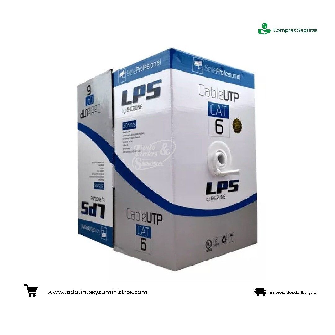 Cable de red  UTP LPS interior categoria 6 305 metros