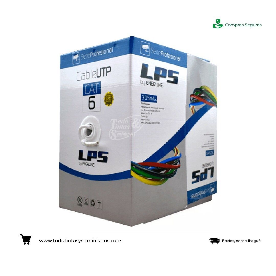 Cable de red  UTP LPS interior categoria 6 305 metros 3