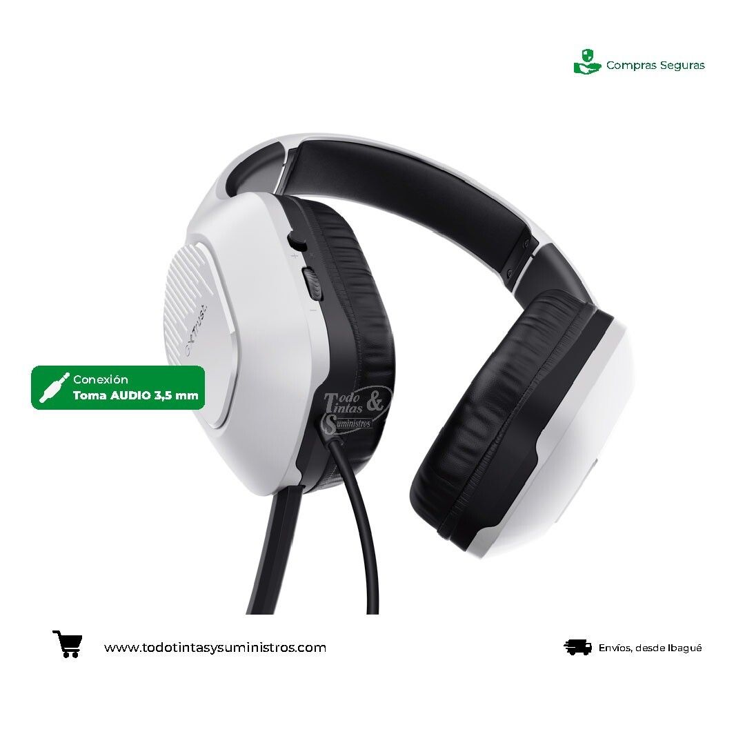 Diadema Trust GXT 415w Zirox Blanca 2