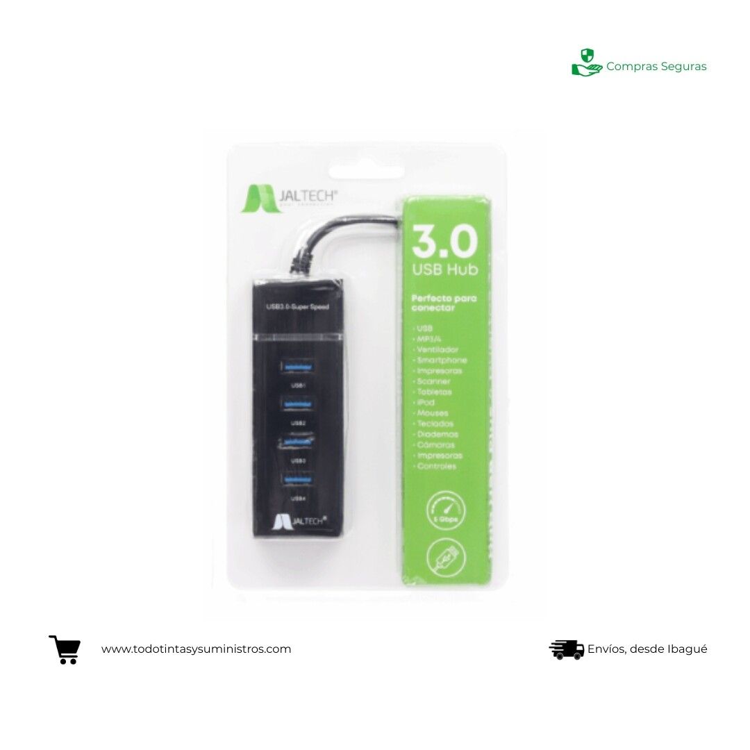 Hub USB 3.0 4Puertos 30CM 2