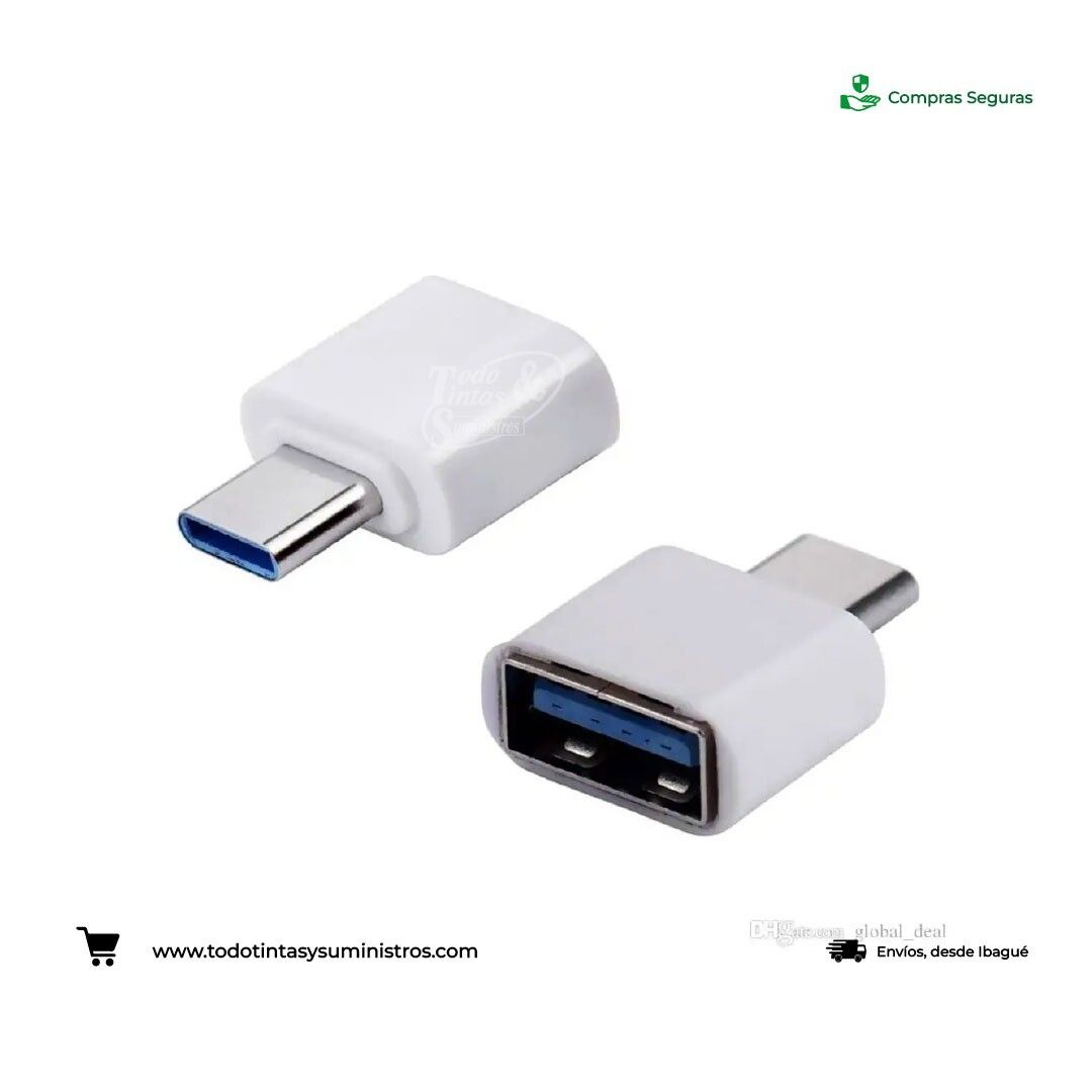 Convertidor tipo c a usb 2