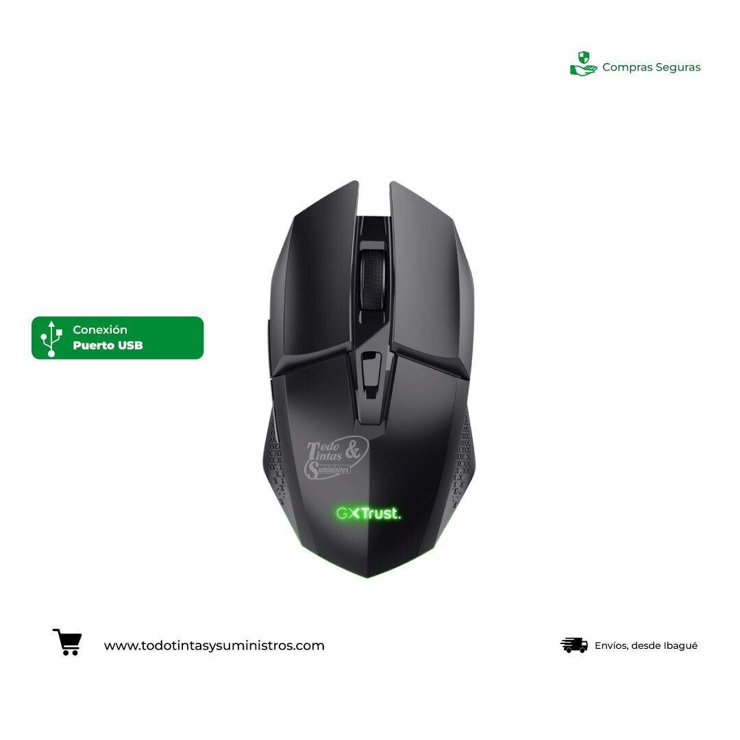 Combo Trust GXT 794 3 en 1 Teclado+Mouse+Pad Mouse Alambrico  Negro 3
