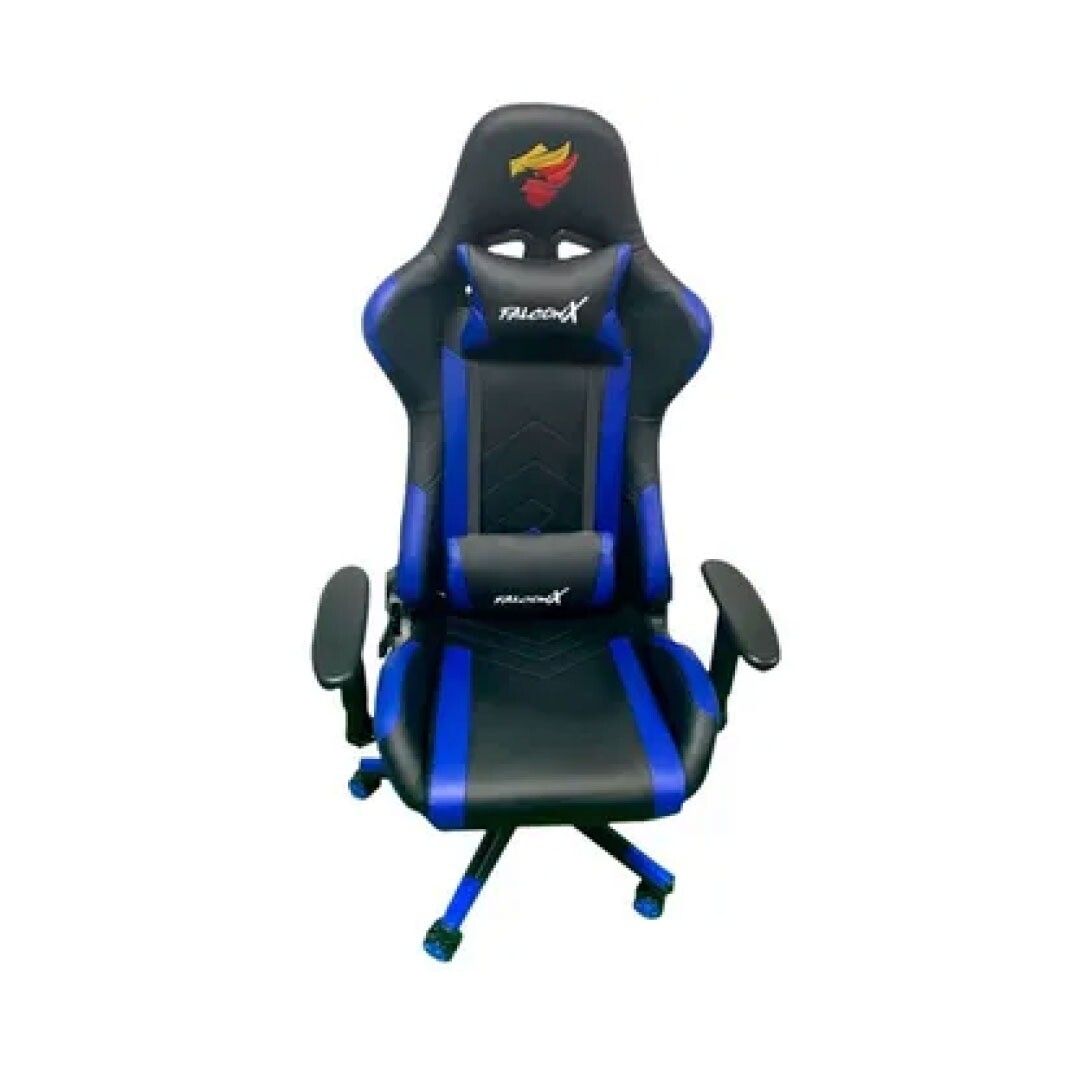 Silla gamer Falconx ref SD-010 Negra + Azul 2