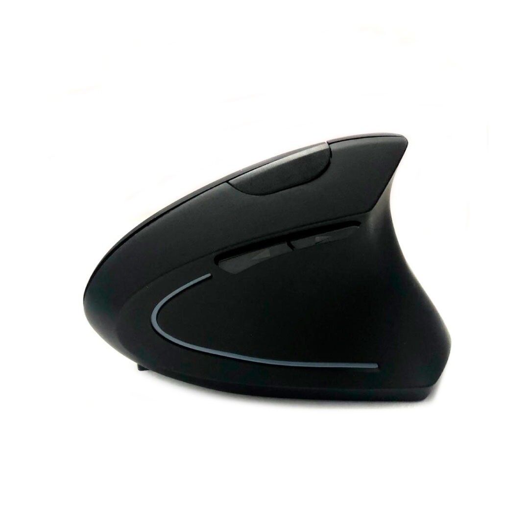 Mouse Unitec vertical V886 inalámbrico USB recargable negro 2