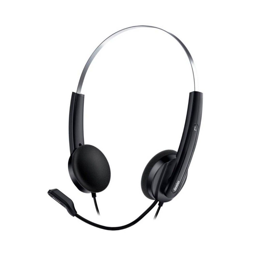 Diadema Genius HS-220U con audifono USB Negro 3