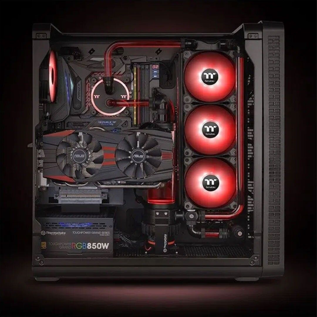 Ventilador Thermaltake Pure A12 X1 Rojo 3