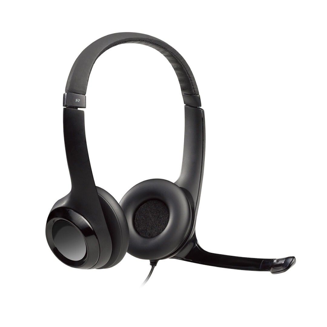 Diadema USB Logitech H390 con microfono Negra
