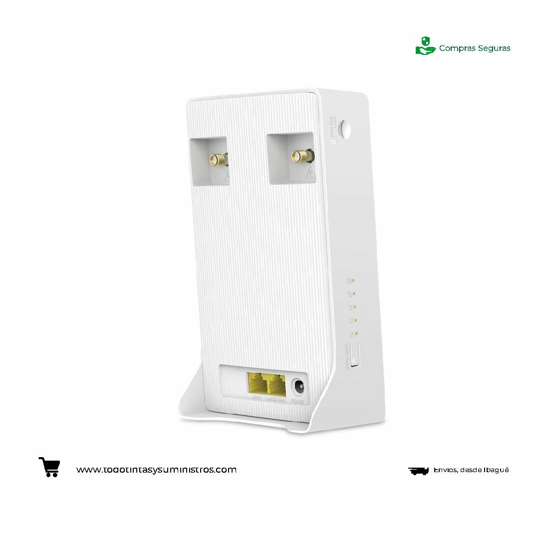 Router Mercusys MB110-4G  Inalámbrico de 300 Mbps 4