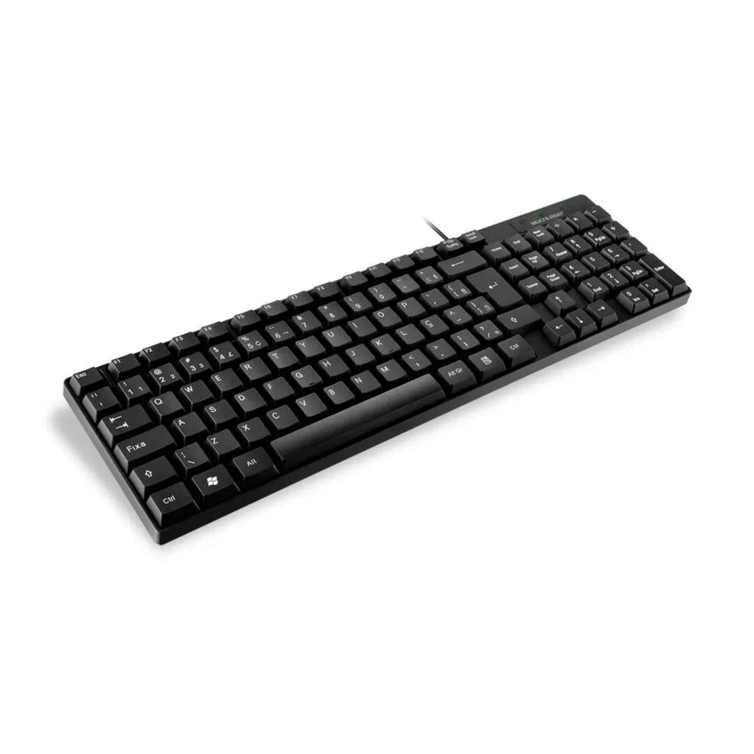 Teclado Multilaser Slim USB TC193 Negro 2