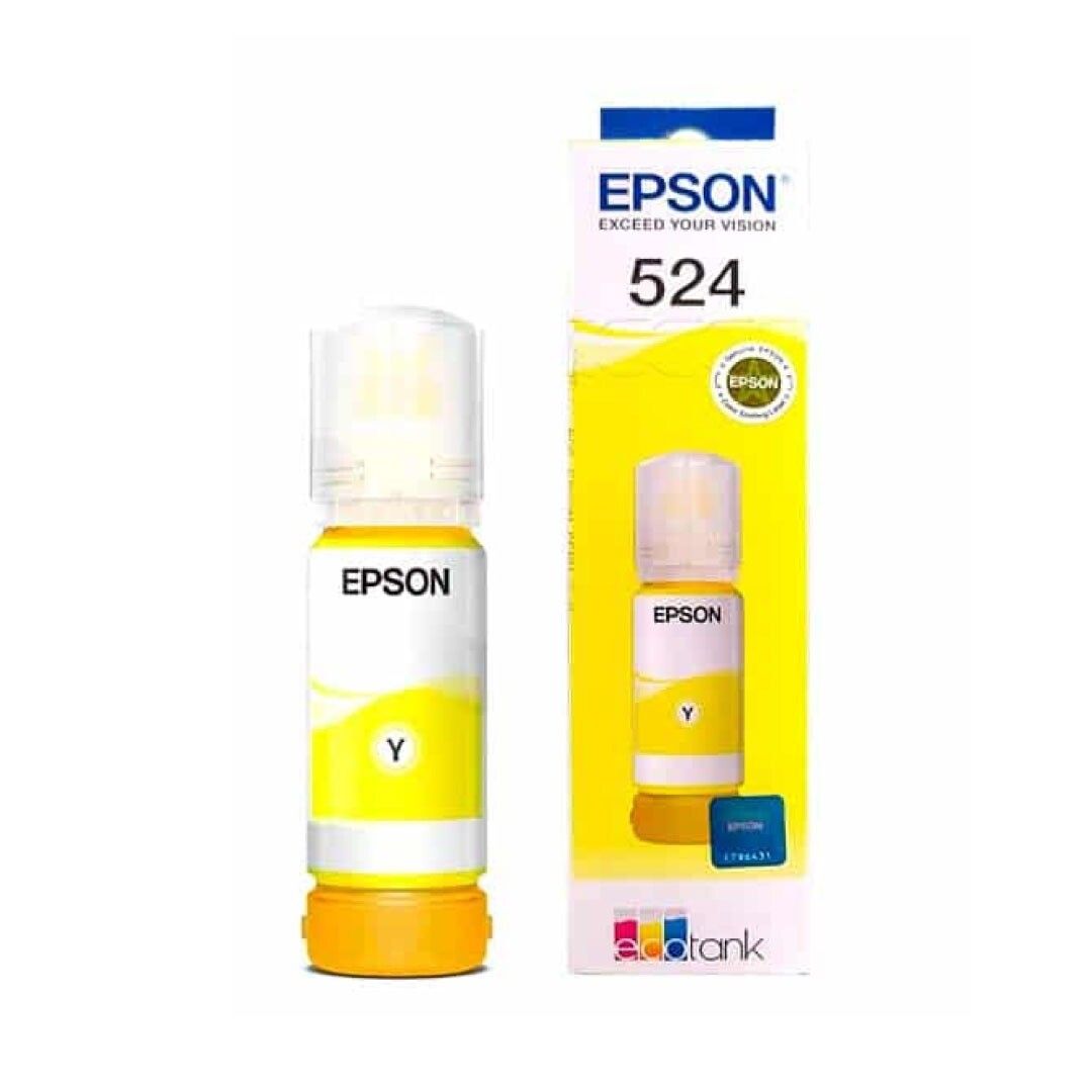 Botella de tinta Epson T524 Original Amarillo 2