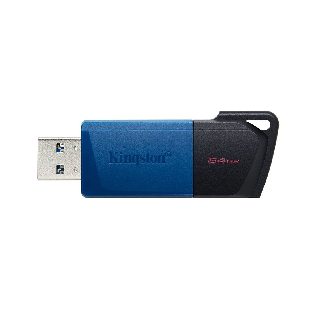 Memoria USB Kingston DataTraveler Exodia M Retráctil 64Gb Azul 3