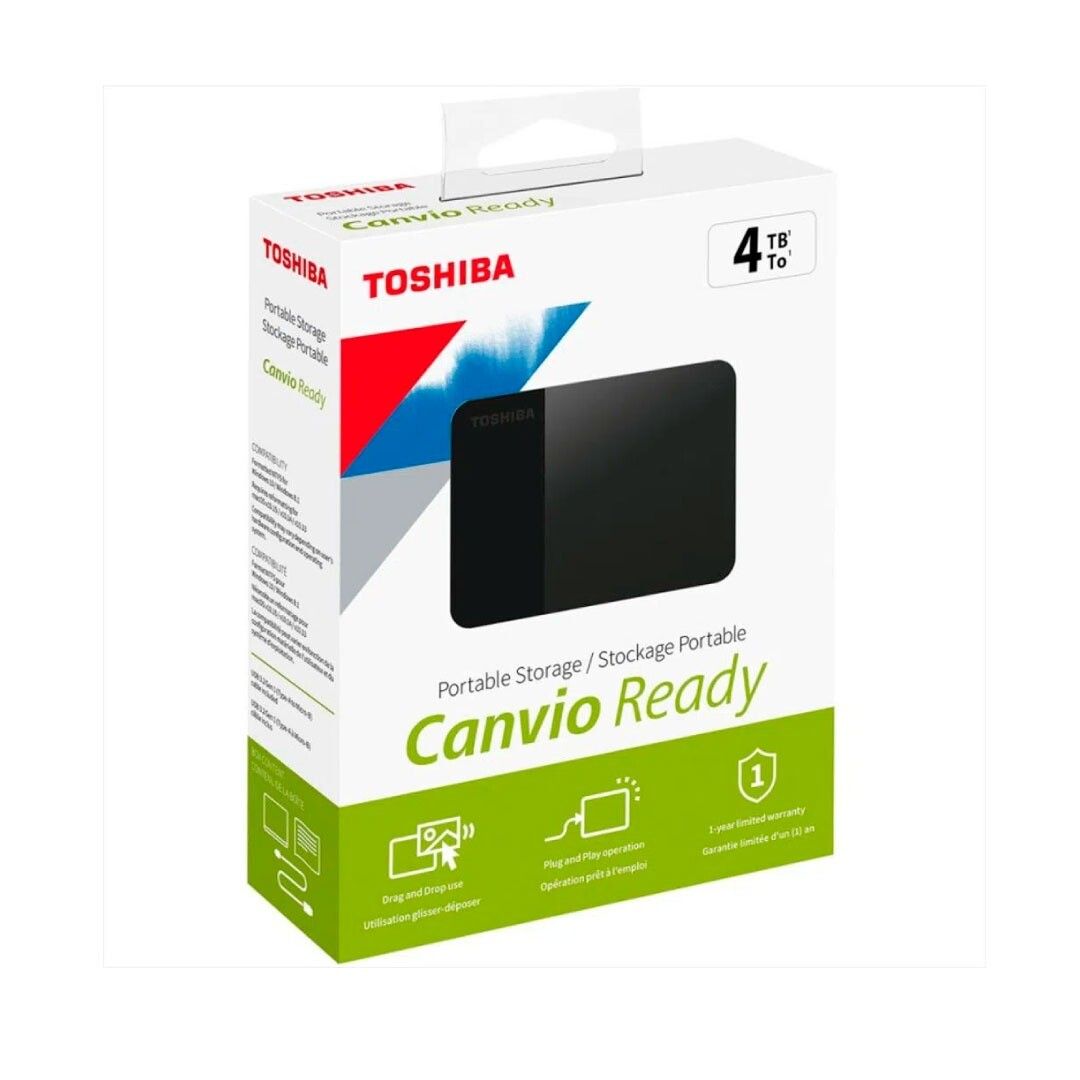 Disco Duro Externo 4tb Toshiba Canvio Basics USB 3.0