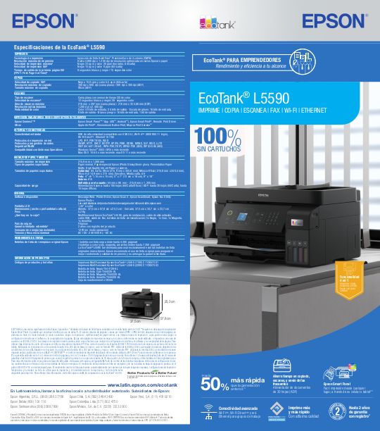 Impresora Multifuncional EPSON L5590 3