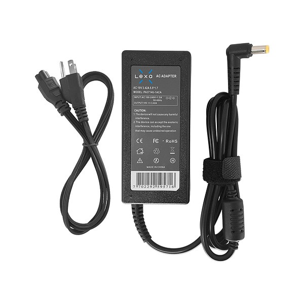 Cargador Generico Acer 19 V3 Exa  Punta Amarilla 2