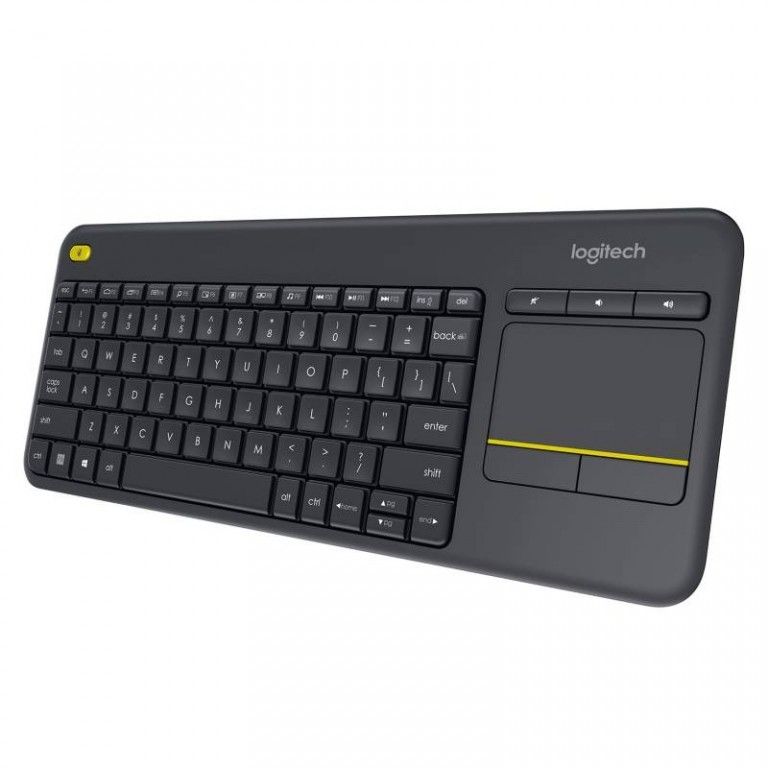 Teclado Logitech K400 inalámbrico  Plus con Touchp