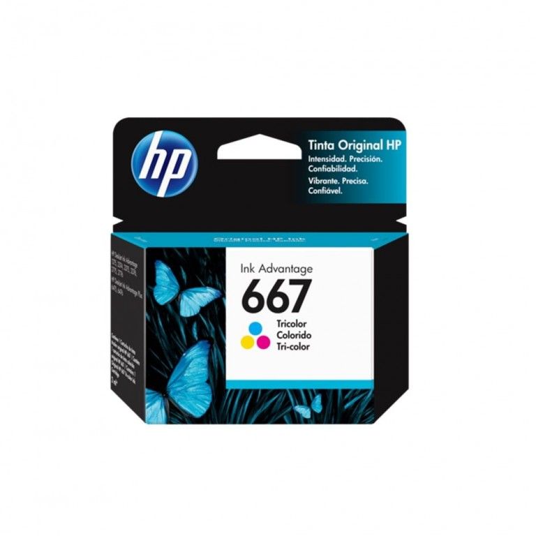 Cartucho de tinta HP 667 Color Original