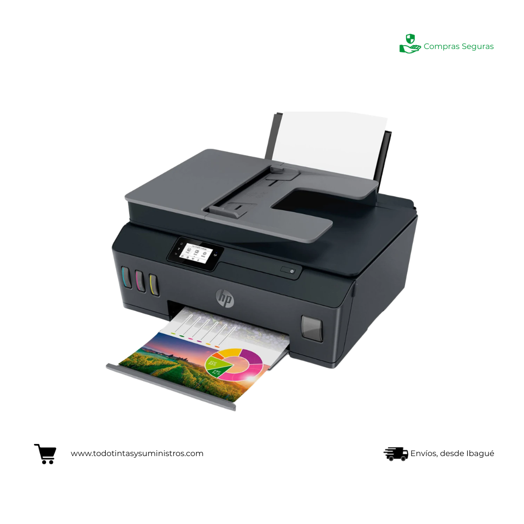 Impresora Multifuncional HP Smart Tank 530 Inalámbrica