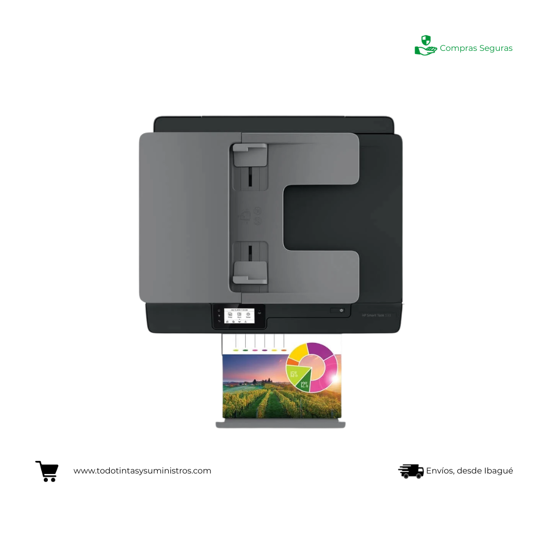 Impresora Multifuncional HP Smart Tank 530 Inalámbrica 2
