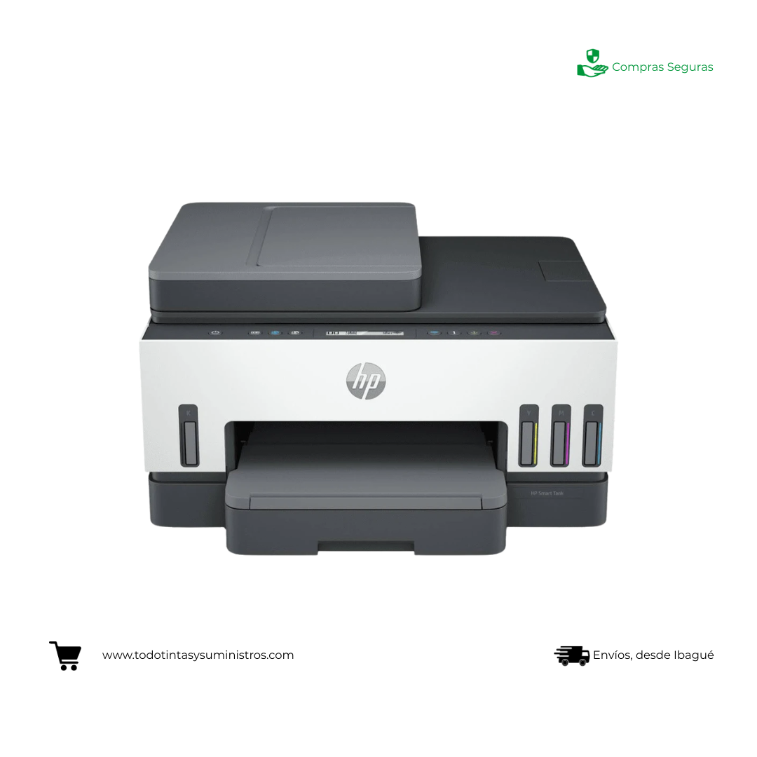 Impresora Multifuncional HP Smart Tank 750