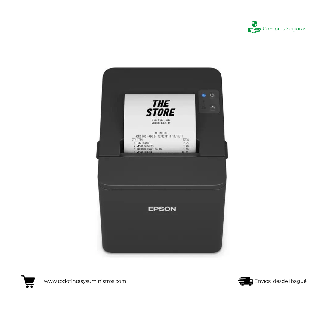 Impresora Termica Epson TM-T20IV USB+Serial+Ethernet