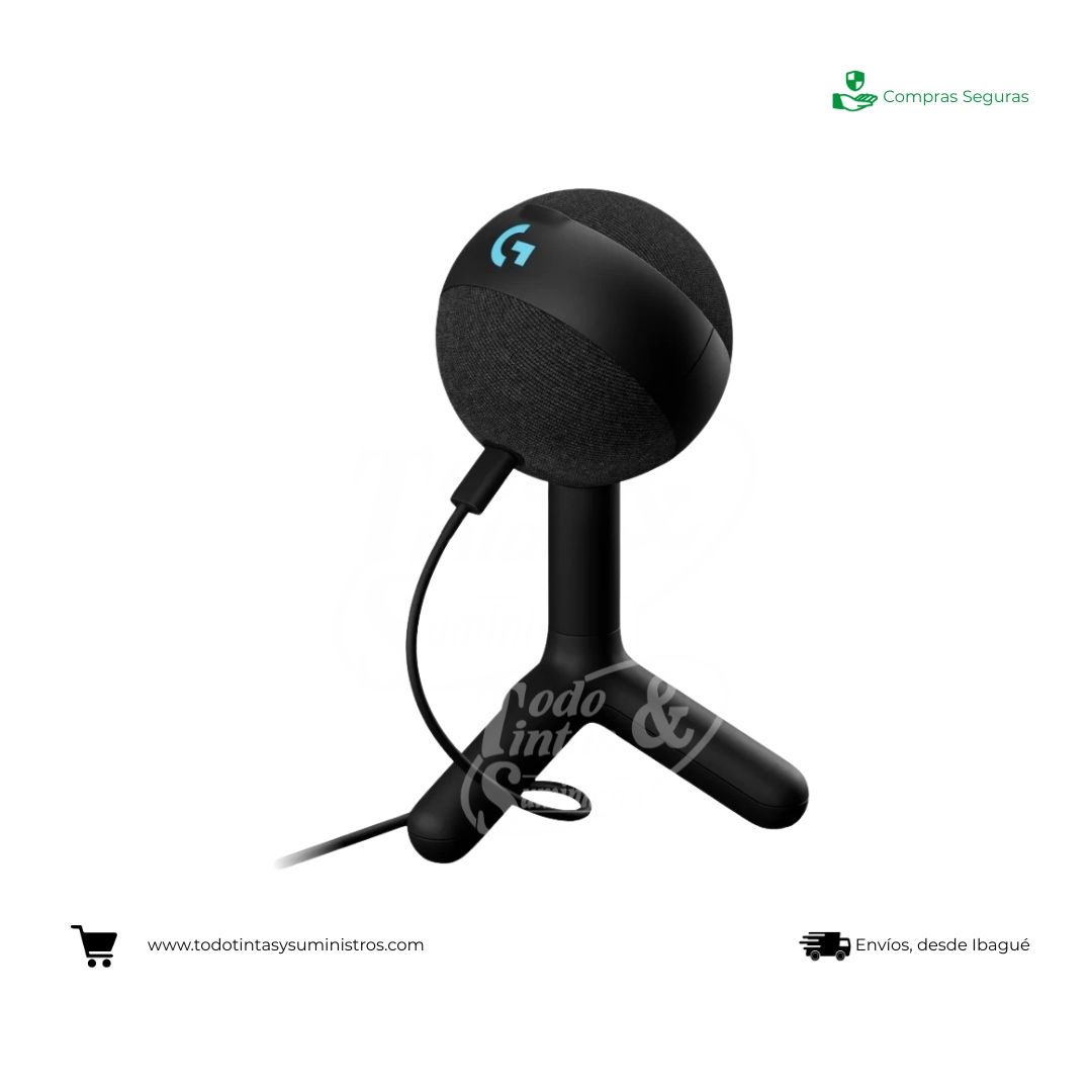 Todo Tintas y Suministros: Micrófono Gamer Logitech G Yeti Orb USB RGB ...
