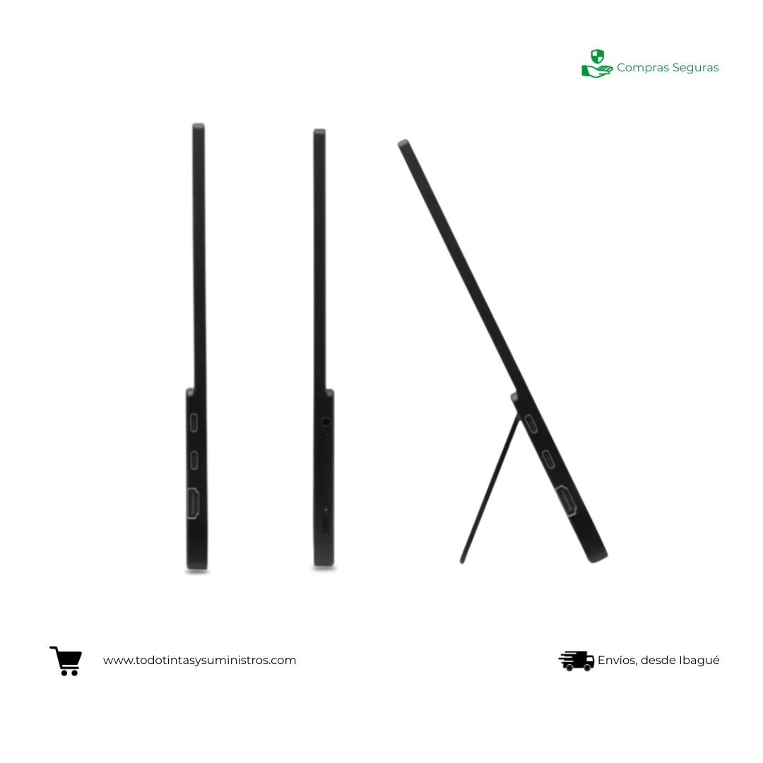 Monitor portátil Acer PM161Q Jsmiuux de 15.6" Full HD IPS, Silver 4