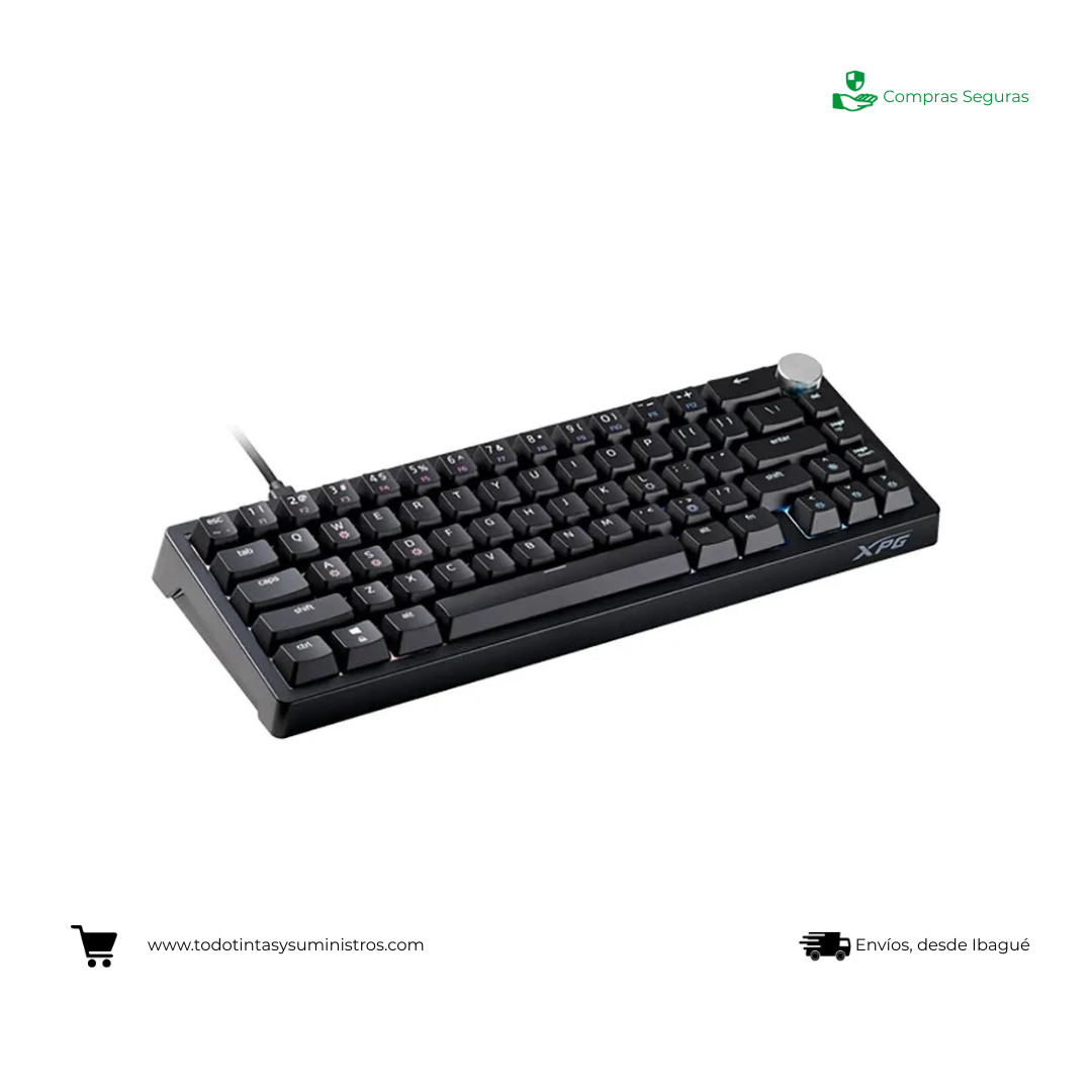 Teclado Gamer XPG Sorcerer Negro Mini 2