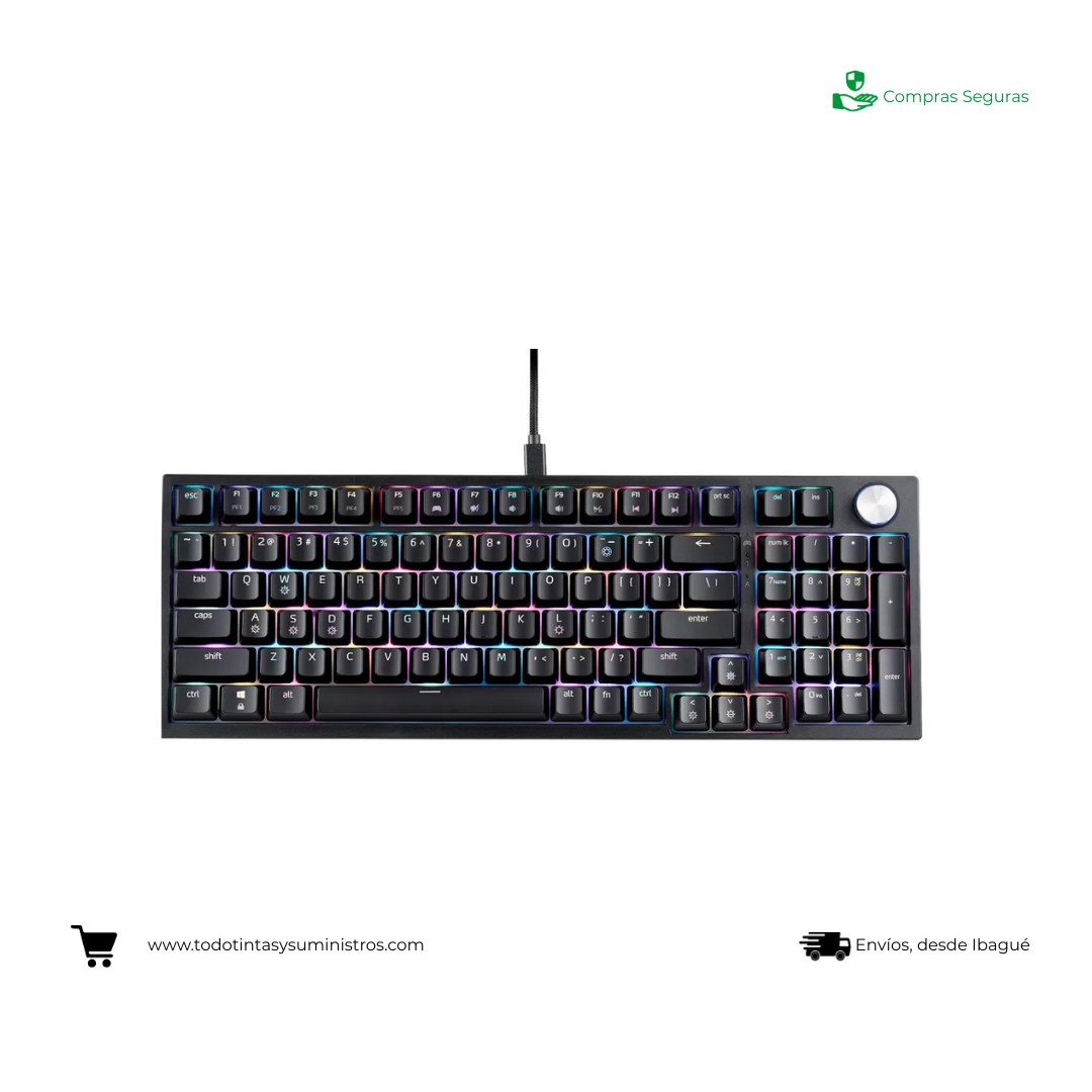Teclado Gamer XPG SORCERER Negro