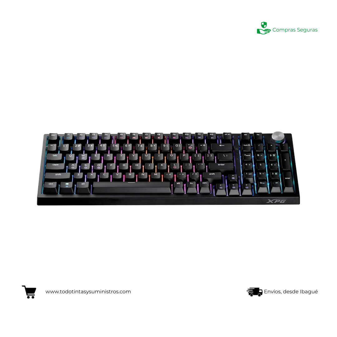 Teclado Gamer XPG SORCERER Negro 2