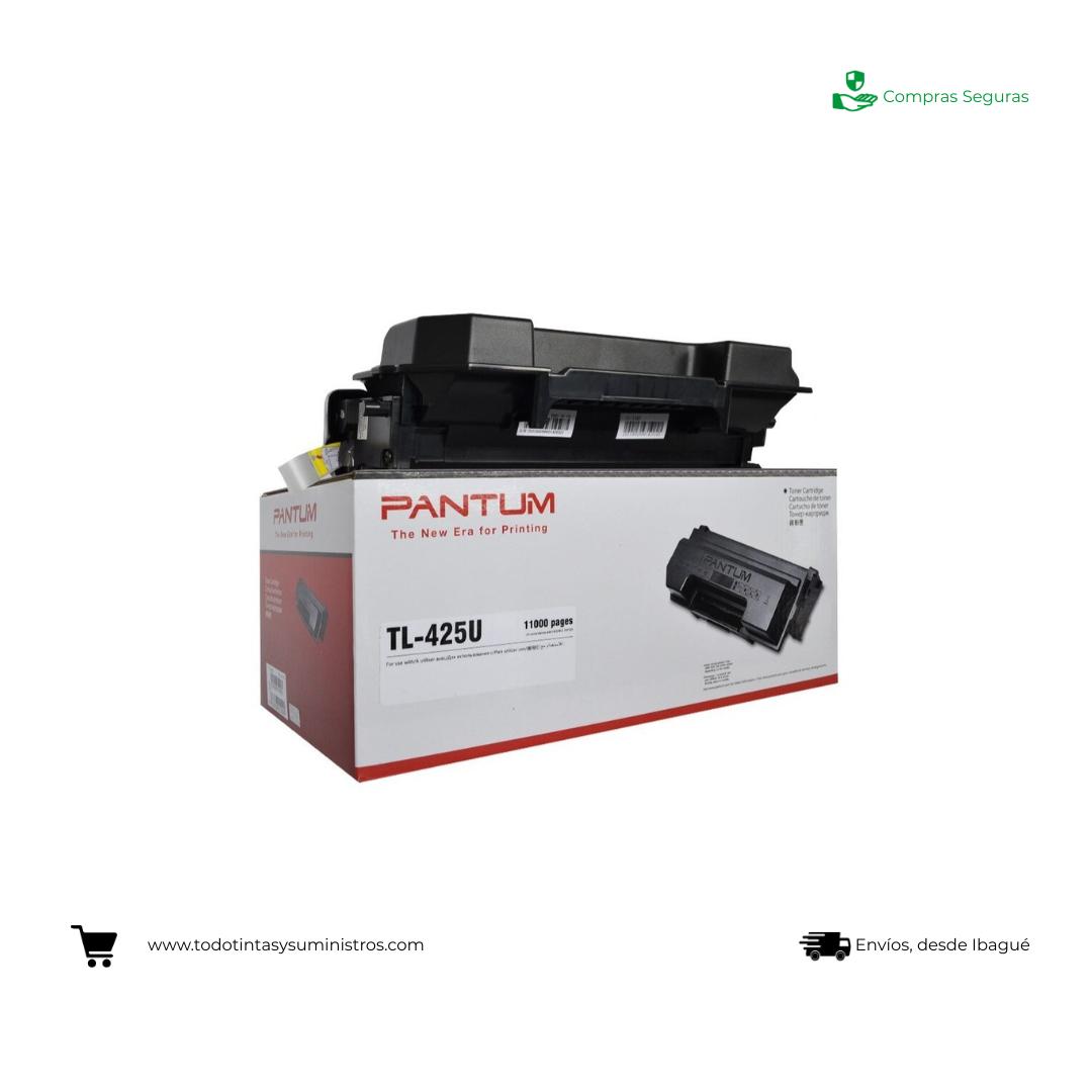 Tóner Pantum Original TL-425U Negro